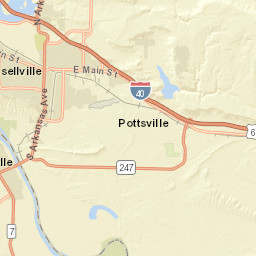 4020-4098 South Arkansas Avenue, Russellville Street Map