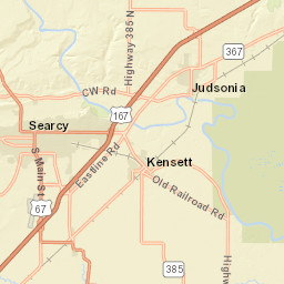 N Grand St Searcy AR 72143 Street Map