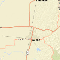 West Martin Drive Wynne AR 72396 Street Map
