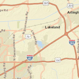 2760 North Germantown Parkway Memphis Street Map