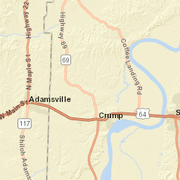 401-499 Alabama Street, Savannah, TN Street Map