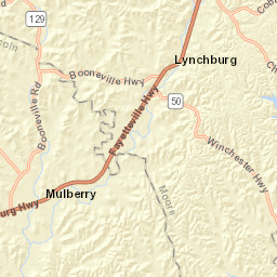157-279 Lynchburg Highway, Lynchburg Street Map