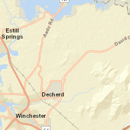 1-399 Thomas Lane, Decherd, TN 37324 Street Map