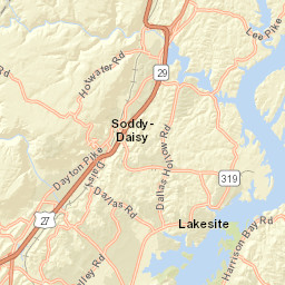 6460-6498 Old Dayton Pike, Hixson, TN Street Map