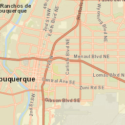 8020 Academy Road Northeast, Albuquerque Street Map