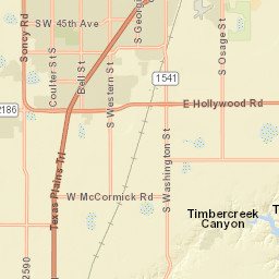 1423 Southwest 61st Street, Amarillo, TX Street Map