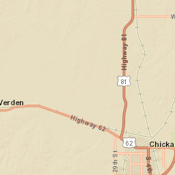 3048-3598 Frisco Avenue Chickasha OK Street Map