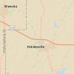 East W 131 Road Wewoka OK 74884 Street Map