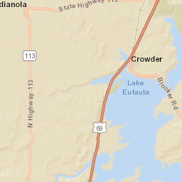 South Street, Indianola, OK 74442, USA Street Map