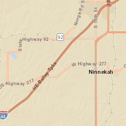 3323 South 23rd Street, Chickasha, OK Street Map
