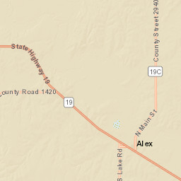 Cottonwood Road, Chickasha, OK 73018 Street Map