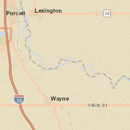 28000-28106 170th St Wayne OK Street Map