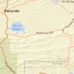 205 North Pine Street, Perryville, AR 72126 Street Map