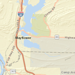 6101 Sunset Trail, North Little Rock, AR Street Map