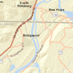1961-1999 South Cedar Avenue, South Pittsburg Street Map