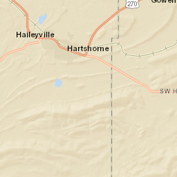 Savage Highway Hartshorne OK 74547 Street Map