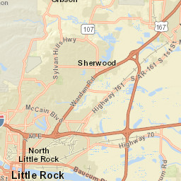 Marshall Street, Jacksonville, AR 72076 Street Map