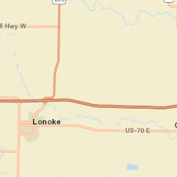 Interstate 40, Lonoke, AR 72086, America Street Map