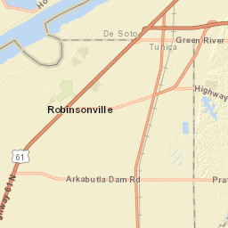 1424-1674 Tecumseh Bluff Hernando MS Street Map