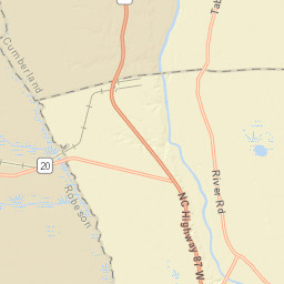 1604 Canady Pond Road, Hope Mills, NC Street Map