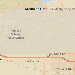 Cache Meers Rd Lawton OK 73507 Street Map