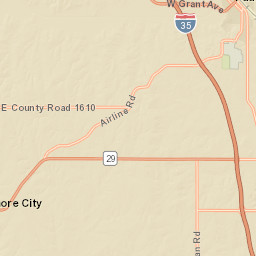 3112 Grant Avenue, Pauls Valley, OK Street Map