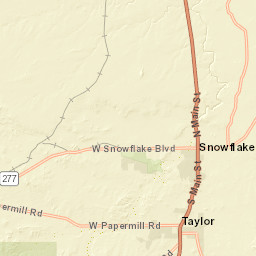 41 North Main Street Snowflake AZ 85937 Street Map