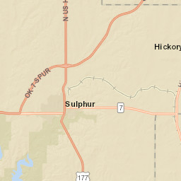 2409-2821 U.S. 177 Sulphur OK 73086 Street Map