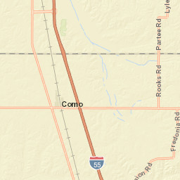 12549 Mississippi 310, Como, MS 38619 Street Map