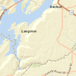 116 South Sauty Road, Langston, AL Street Map