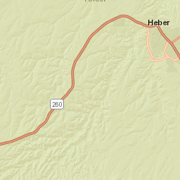 1899 Artist Draw Road, Sitgreaves National  Street Map