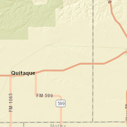 Ranch Road 599, Quitaque, TX 79255 Street Map