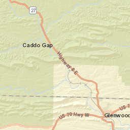 96 Baker Road, Glenwood, AR 71943 Street Map