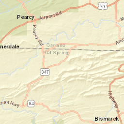 12276 Arkansas 84 Bismarck AR 71929 Street Map