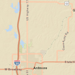 1904 Cooper Drive, Ardmore, OK 73401 Street Map