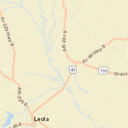 5600-5698 Arkansas 229, Leola, AR Street Map