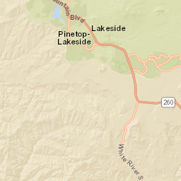 7610-7632 Tall Pine Drive, Apache Sitgreaves National Forest, Street Map