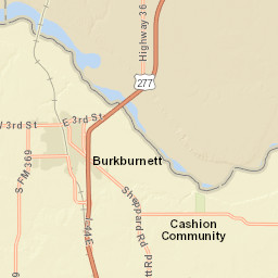 1801-1999 Daniels Rd Burkburnett TX Street Map