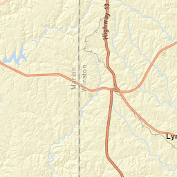 Highway 74, Lynn, AL 35575, USA Street Map