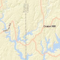 21404 County Road 222, Crane Hill, AL Street Map