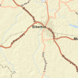 2025 Ruckersville Road, Elberton, GA 30635 Street Map