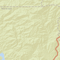 Duthie-Martin Highway, Tonto National Forest Street Map