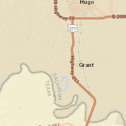 N 4170 Rd Hugo OK 74743 America Street Map