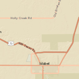 E2090, Idabel, OK 74745, USA Street Map