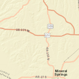 508 AR-27 Mineral Springs Arkansas Street Map