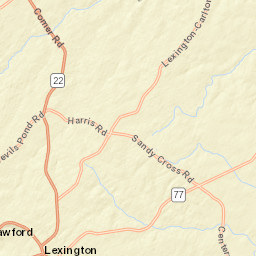 1522 Comer Road, Comer, GA 30629, USA Street Map