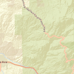 Banning-Idyllwild Panoramic Highway, San Bernardino National  Street Map