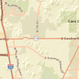 3664-3748 West Anthem Way, Phoenix, AZ Street Map