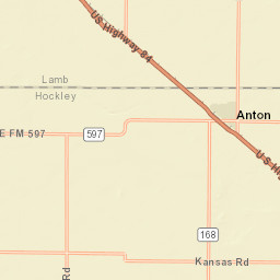 West 4th Street, Anton, TX 79313, USA Street Map