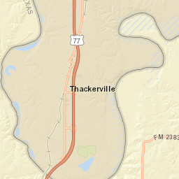 Farm to Market 2383, Gainesville, TX 76240 Street Map
